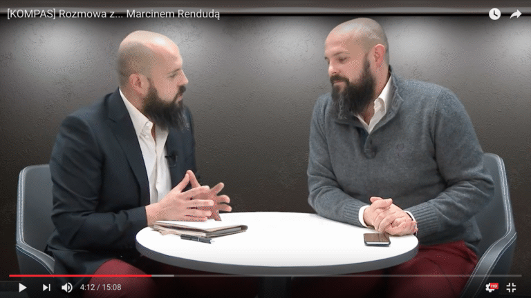Marcin Renduda rozmawia z Marcinem Rendudą